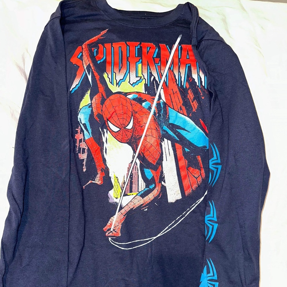 Spider-Man Long Sleeve Boys Tee